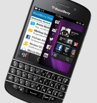 ����� ��� ����� ��������� BlackBerry Q10